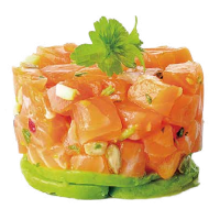Tartar salmón