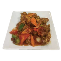 Ternera con salsa picante