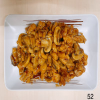 Pollo con champiñones