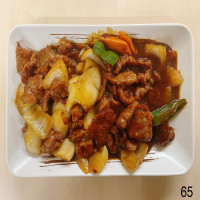 Ternera con verdura y salsa de ostra