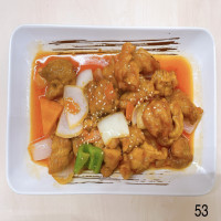 Pollo agridulce